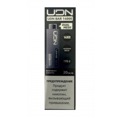 Электронная сигарета UDN BAR 14000 Ежевичный Коктейль